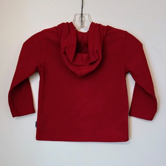 VEUC - Vintage Mickey Mouse Fleece Hoodie; from Disney Store; Size 4; Red - Picture 2 of 12